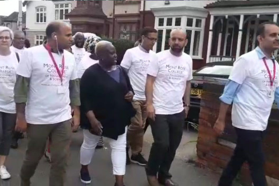 Mont rose college organised Charity Walk | Mont Rose College