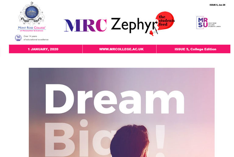 Zephyr January 2020 | Mont Rose College