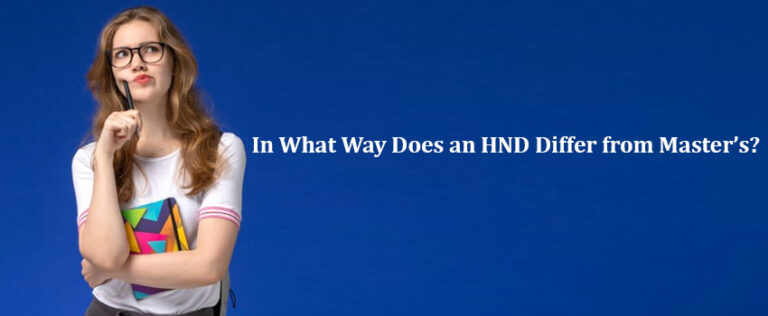 In What Way Does an HND Differ From Master's? | Mont Rose College