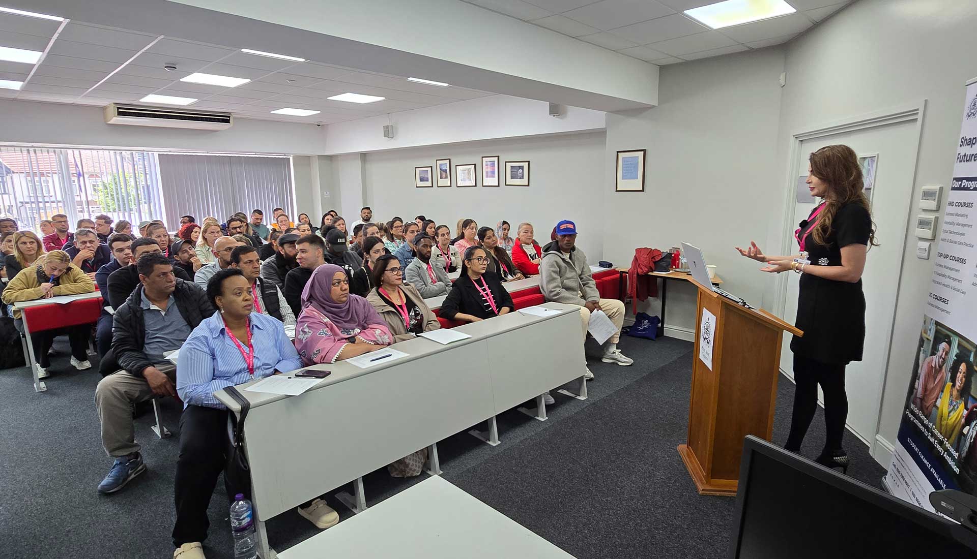 AI and the Future of Business: A Visionary Talk by Zahra Shah at Mont Rose College